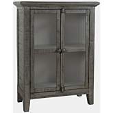 Rustic Shores 32" Accent Cabinet in Distressed Stone Wood